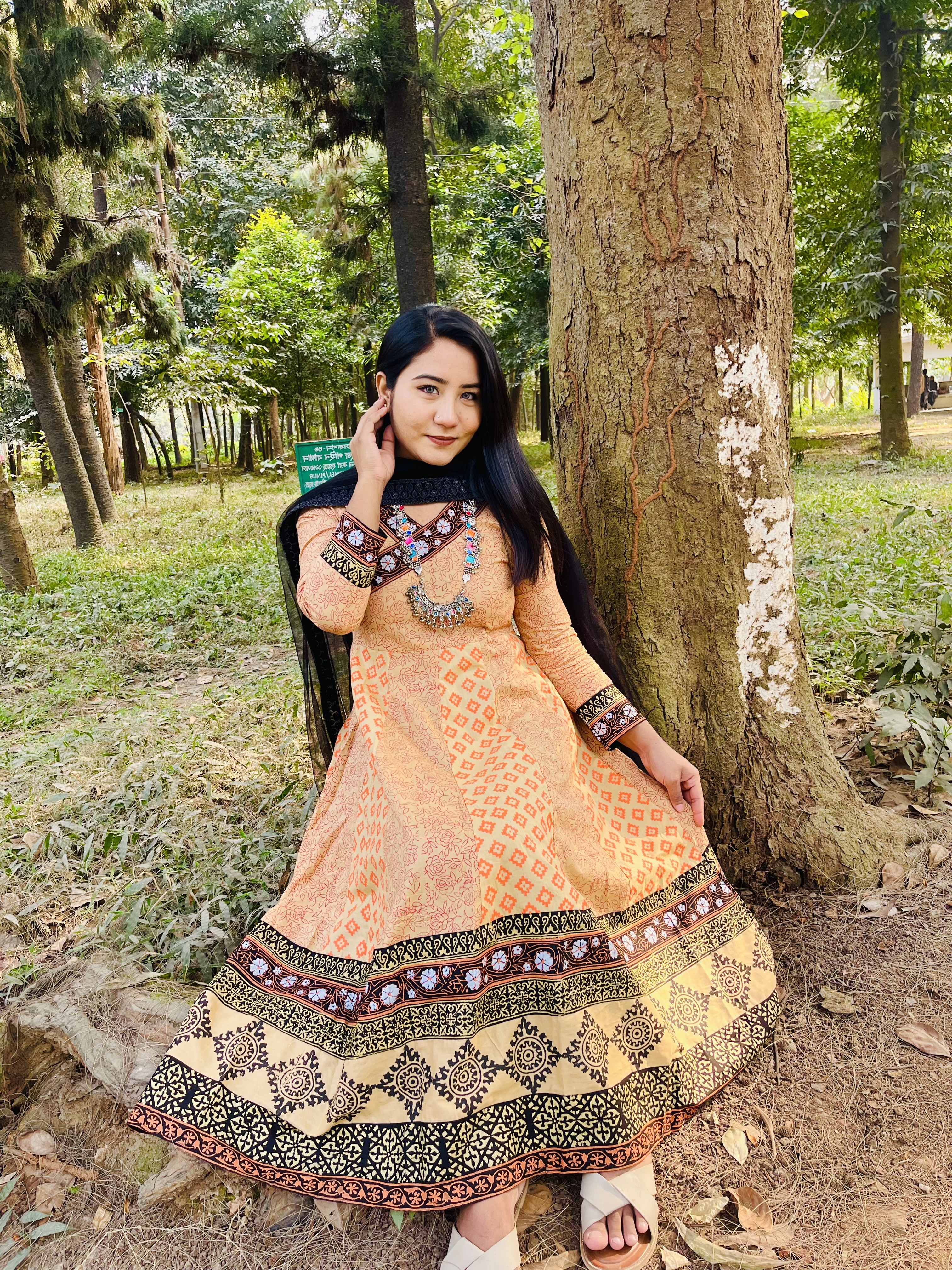 Single Piece Designer Anarkoli