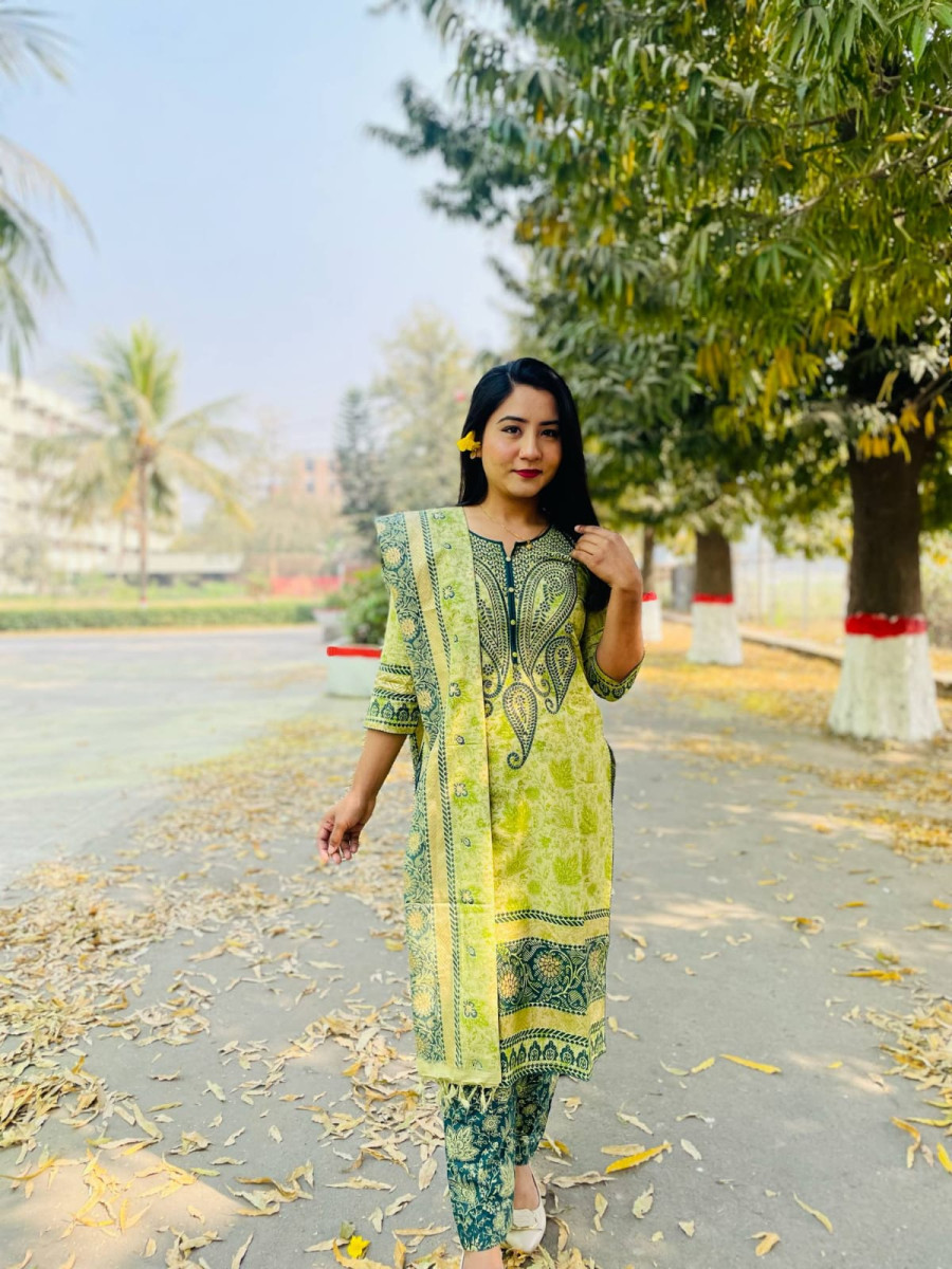 Pure cotton 3 piece