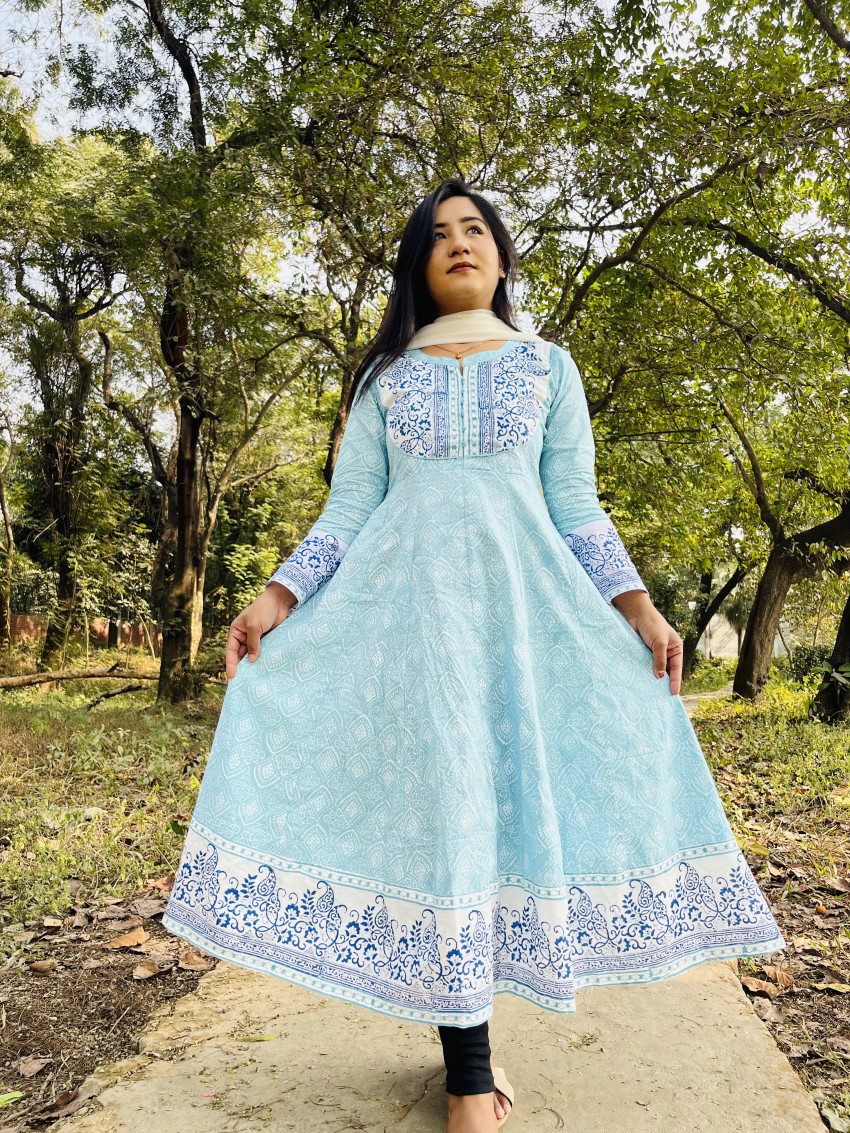 Single Piece Designer Anarkoli