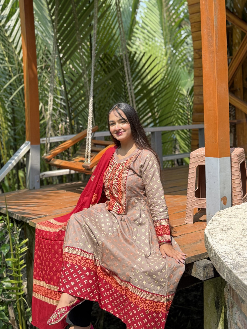 12 kolir anarkali- 2pcs